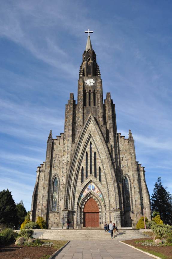 A famosa Catedral de Pedra, em Canela - RS